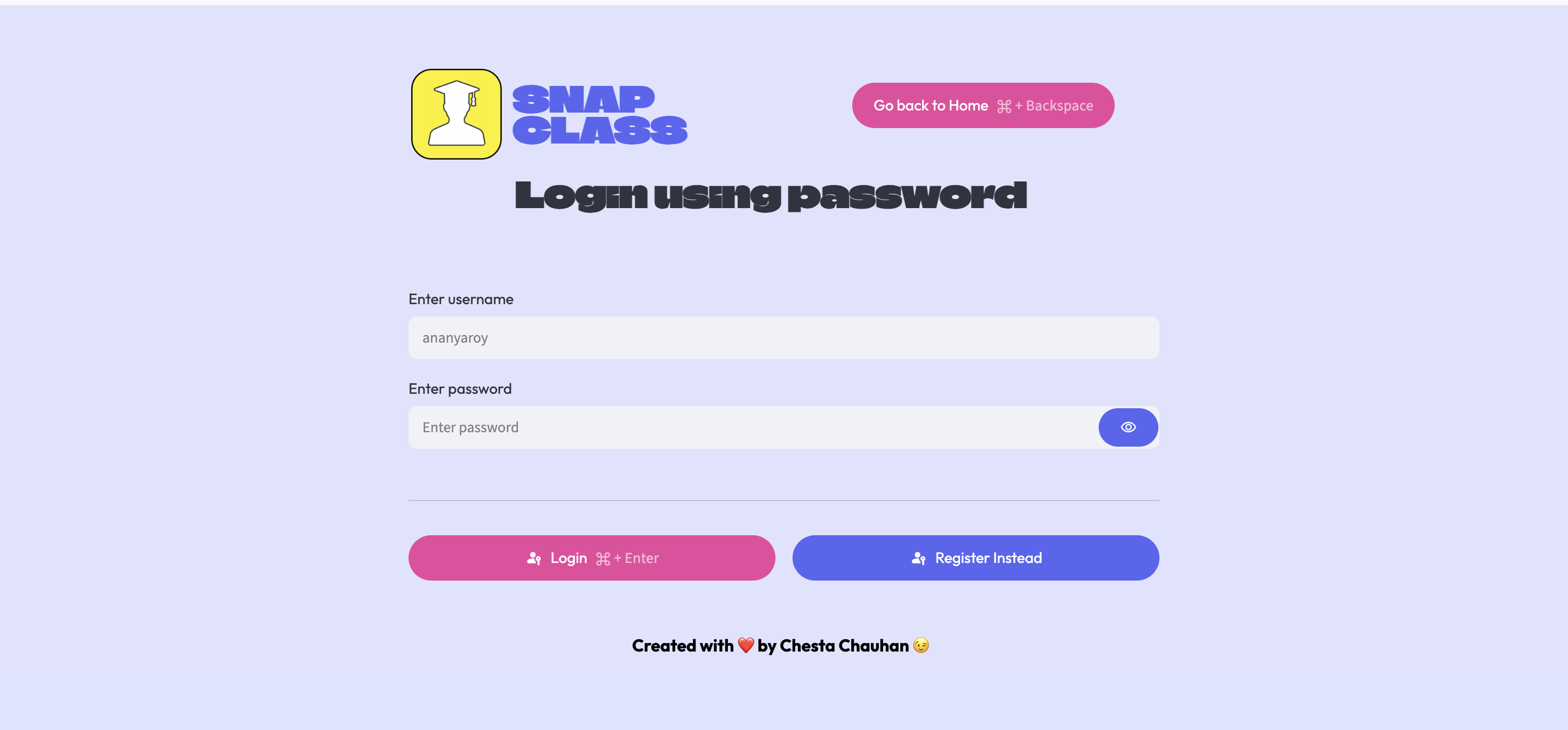 Login Portal